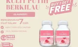 Glawberry Collagen Pemutih Kulit Original