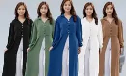 Dress Outer Tunik Wanita