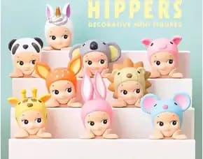 Sonny Angel Hippers Looking Back Dreaming Animal Harvest Standing Wonderland Cactus Rabbit