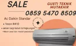Ac Daikin Thailand R410a Kualitas Ori Plus Pasang Free Ongkir 