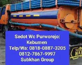 0818-0887-3205 Jasa Sedot Wc Limbah Gombong