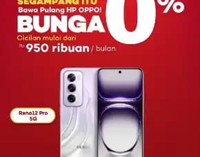 Segampang Itu🫰 Ambil Cicilan Oppo Reno 12 Pro 5g Di Home Credit, Promo Bunga Rendah  Free Cicilan 1x