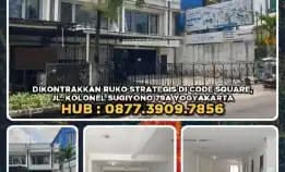 Dikontrakkan Ruko Strategis Di Code Square, Jl. Kolonel Sugiyono 79a Yogyakarta.H: 0877.3909.7856