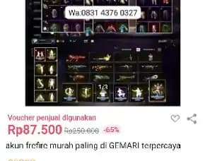 Akun Ff Terpercaya