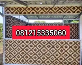 Jual Plafon Anyaman Bambu Semarang Barat 081215335060