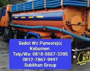 Sedot Wc Ayah Kab Kebumen 0818-0887-3205 Subkhan Group