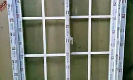 Jendela Aluminium Model Dobel Jungkit Plus Kusen 3in Uk T120xl120