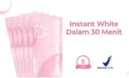 Go Smile Dental White Patch - Untuk Memutihkan Gigi Seperti Bleaching Dengan Glycerin Menthol Dan Pv