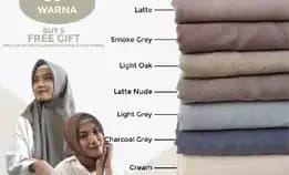 Jilbab Segi Empat / Hijab Instan