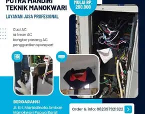 Service Ac Perumahan Green Tea Manokwari 082397921922