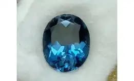 Natural Blue Topaz London 3.95ct