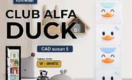 Lemari Plastik Club Alfa Duck