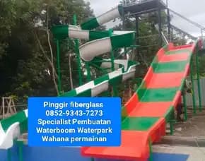 Pinggiran Fiberglass Cikarang 0852-9343-7273 Pembuatan Wahana Permainan Waterboom Waterpark