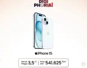Segampang Itu Nyicil Iphone 15 128 Di Home Credit, Promo Bunga 0% Free Cicilan 1x