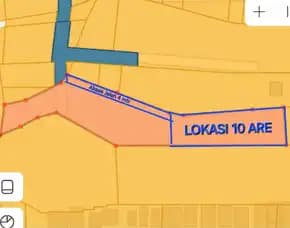 Dijual 10 Are, Jl. Bina Kesuma Depan Sekolah Gandhi Cokroaminoto Ubung Kaja Denpasar