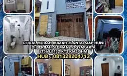 Dijual Murah Rumah 2lantai Siap Huni Di Berbah Sleman Yogyakarta. Lt56 Lb112 Kt3 Km2 Shm. 