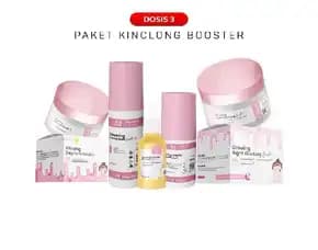 5 Paket Kinclong Glowing Booster-Glowing Kinclong Dosis 3