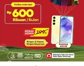 Segampang Itu Nyicil Samsung A55 5g Di Home Credit, Dapatkan Promo Bunga Rendah & Free Cicilan 1x