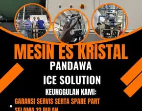 Mesin Es Kristal 1 Ton, Maluku, Kota Tual