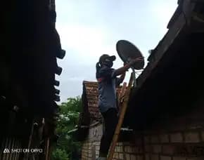 Terima Jasa Panggilan Ahlinya Pasang & Setting Service Antena Parabola Di Sudimara Jaya Kota Tangera