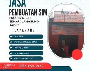 Termurah, Wa 0852-1924-2162, Jasa Sim Murah Bekasi