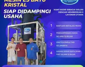 Mesin Buat Es Kristal, Sinjai Sulsel