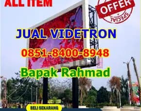 Wea (08x51 84oo 89x48) Tender Videotron Transparan Di Demak