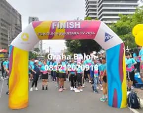 Balon Gate Balon Start Finish Terbaik Jakarta Timur. Hub 081212020918