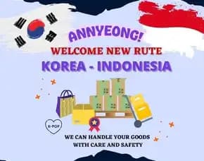 Jasa Import Barang Korea To Indonesia By Sea & By Air