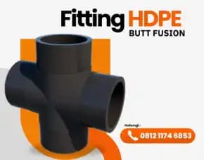 Fitting Cross Tee Hdpe