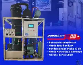 Mesin Es Kristal 1 Ton Banggai, Sulteng