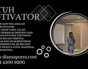 Trainer Marketing Banjar, Terpercaya & Solutif, Dian Saputra