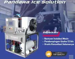 Mesin Es Kristal Murah Tojo Una-Una, Sulteng