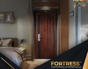 (Fortress) Pintu Baja Murah 1 Daun Di Palu
