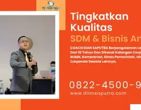 Trainer Service Excellence Bangkalan, Terpercaya & Solutif, Dian Saputra