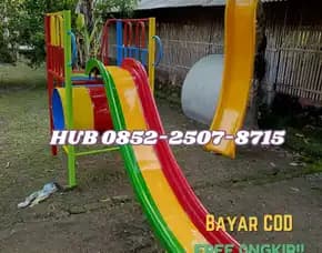 Contoh Ayunan Besi Custom Dan Perosotan Anak Kec Cibodas Tangerang Kota