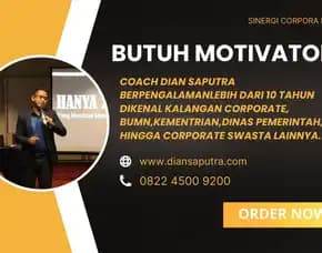 Pembicara Motivator Lumajang, Terpercaya & Solutif, Dian Saputra