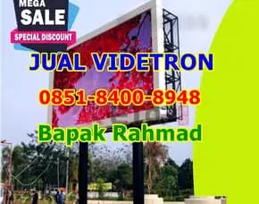 Wea (08x51 84oo 89x48) Jual Videotron Vertikal Di Blitar