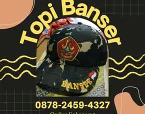 Termurah Agen Topi Banser Loreng Tamansari, Pusat Topi Banser Komando Simo