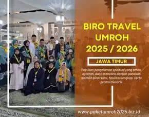 Travel Umroh Akhir Tahun 2025 Sukun Malang Al Bahjah Paket Aman & Nyaman