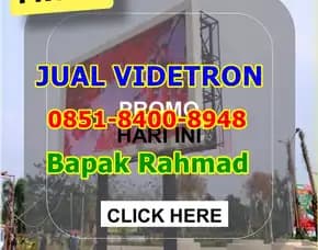 Wea (08x51 84oo 89x48) Jual Videotron Vertikal Di Blora