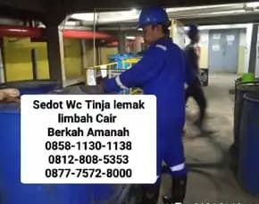 Berkah Amanah 0877-7572-8000 Sedot Wc Bekasi Kota