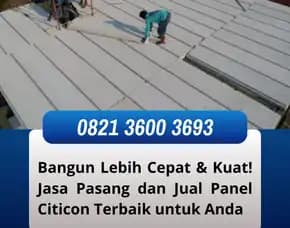 Efisiensi Tinggi 0821 3600  3693 Jual Panel Lantai Citicon Jawa Tengah