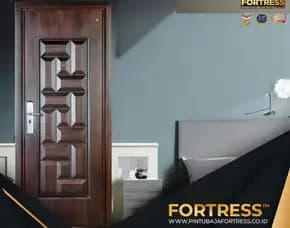 (Fortress) Pintu Utama Baja 1 Daun Di Palu