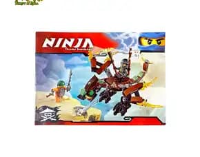Buku Booklet Panduan Lego Bela Ninja Thunder Swordsman 10447
