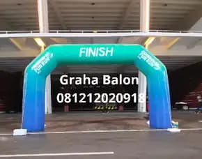 Jual Sewa Balon Start Finish | Balon Gate Kota Bogor. Hub 081212020918