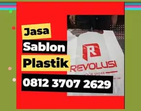 Jasa Sablon Plastik Opp Di Turi