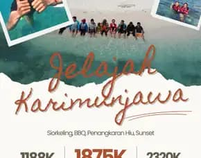 Biaya Trip Karimunjawa 3 Hari 2 Malam Untuk 2 Orang Jepara Karimunjawa Bagus