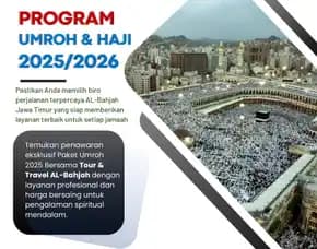Paket Umroh Akhir Tahun 2025 Kepanjen Malang Al Bahjah