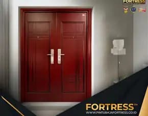 (Fortress) Pintu 2 Baja Rumah Di Banjarmasin